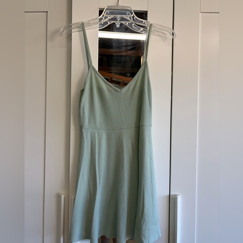 Summer Mint Green Sleeveless Dress